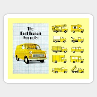 FORD TRANSIT - brochure options Magnet